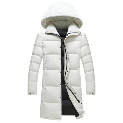 Arvento Unisex Mid-Length Down Jacket - Winter Style Essential