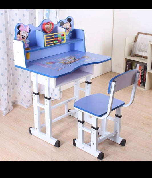 Children's Adjustable Study Table and Chair Set – Perfect for Primary School Students